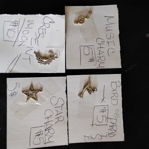 Gold Star Charm Pendant